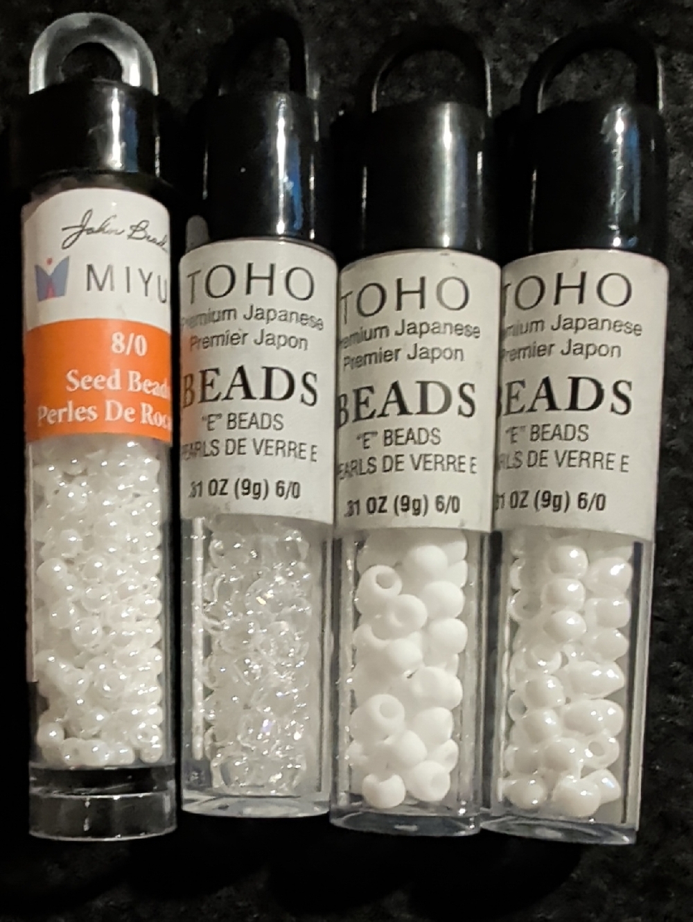 Toho & Some Miyuki Glass Seed Beads 38 Tube Lot - Picture 5 of 10